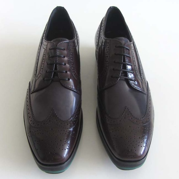 new PRADA brogue wing-tip platform oxfords 37 / 7 - Picture 8 of 8